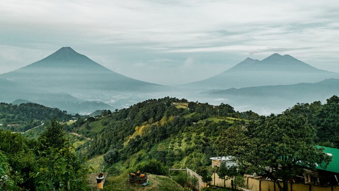 Discover the many volcanoes, like Fuego, as you explore Guatemala