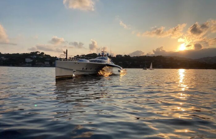 Private Cruise during sunset