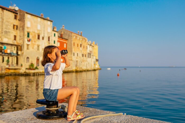 The Istrian town of Rovinj is known as the "Jewel of the Adriatic"