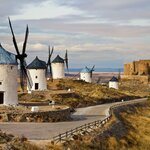Explore the castles and windmills of Spain's La Mancha and Extremadura regions