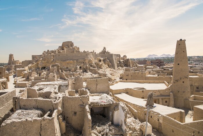 Feel like Indiana Jones as you explore the ancient ruins of Siwa's Shali Old Town