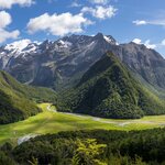 Spend three days hiking the scenic Routeburn Track in New Zealand
