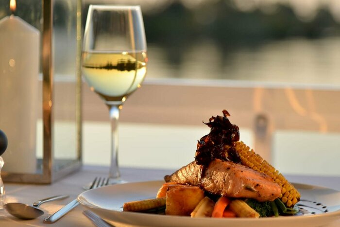 Gourmet Dinner on a Sunset Cruise