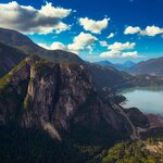 View of British Columbia's Grouse Mountain