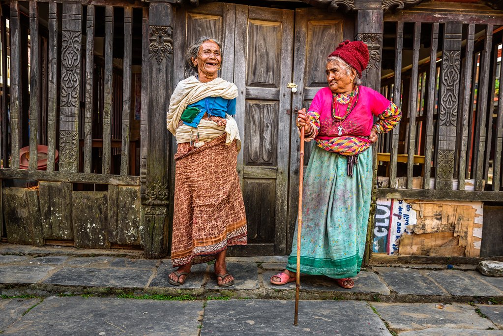 Local residents in Bandipur