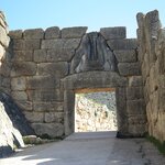 Lion Gate in Mycenae, Greece