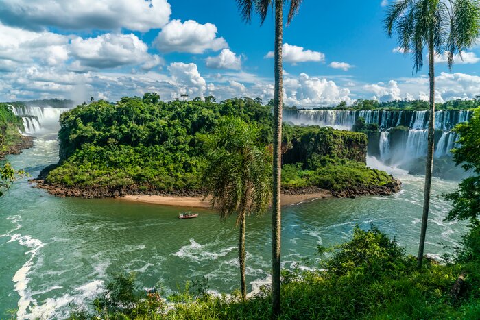 See Iguaçu Falls from both sides of the Brazil and Argentina border