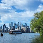 Take in the Toronto skyline as you cruise amid the Toronto Islands on Lake Ontario