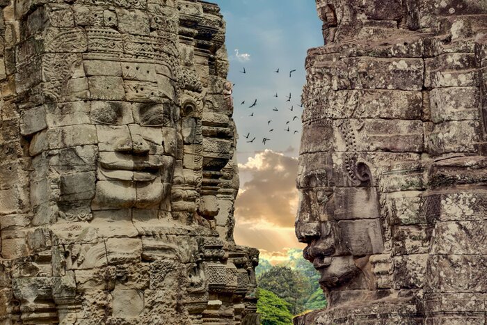 Angkor Thom Statues