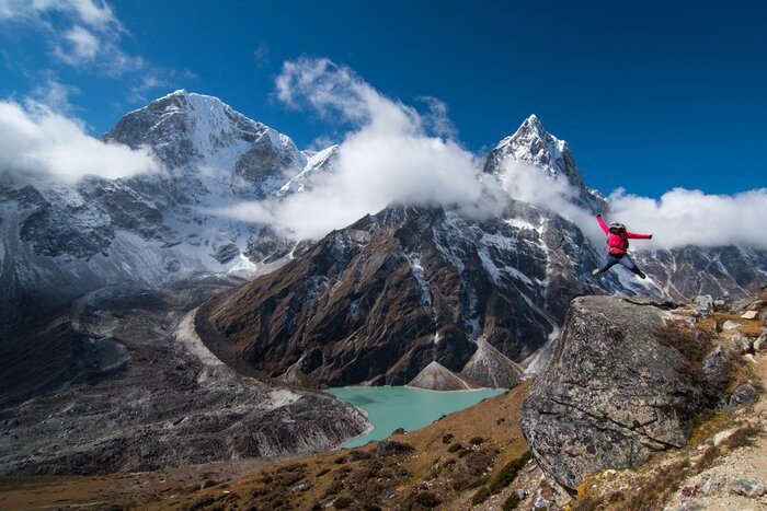 This bucket-list trek takes you on an intrepid journey through the Himalaya to summit Lobuche