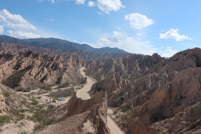 From Cachi to Cafayate through the route 40