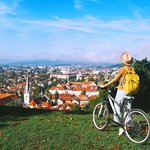 Red rooftops of Ljubljana