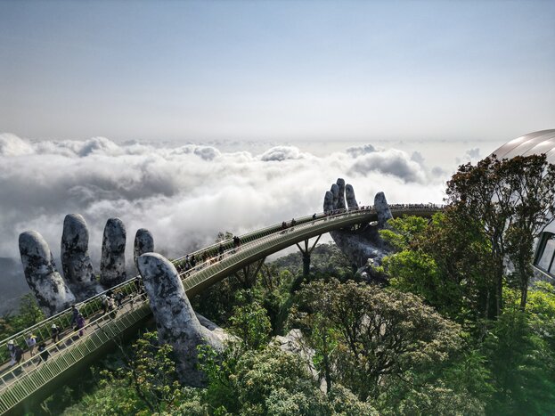 Soar into the clouds with a cable car ride up Ba Na