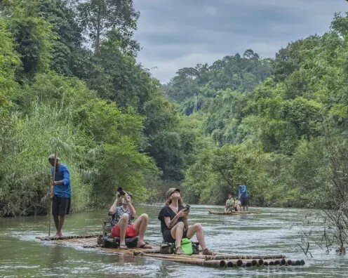 Khao Sok Bamboo Rafting