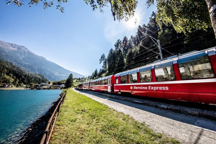 From Como: St. Moritz (Switzerland) and Tirano Trip with Bernina Express