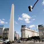 The Obelisco, in Buenos Aires