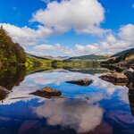 Unspoiled Welsh landscapes in the Brecon Beacons