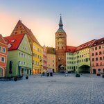Landsberg am Lech is a charming town in Bavaria, known for its well-preserved medieval old town