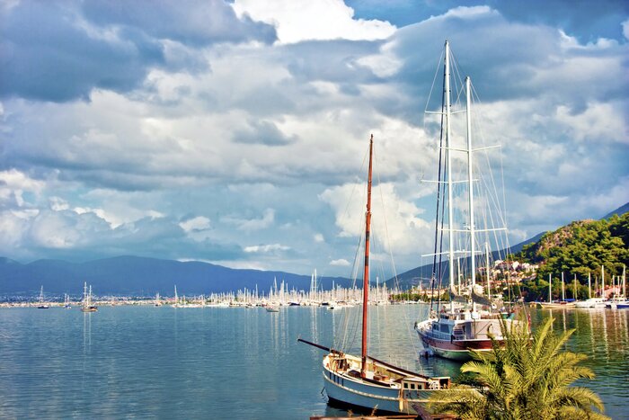 Admire the Turquoise Coast from a traditional Turkish yacht or gulet in Fethiye