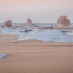 Sunrise over the White Desert