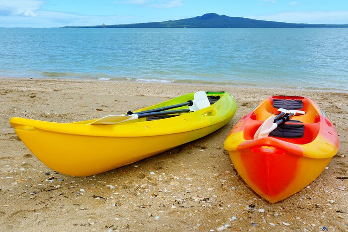 Kayak to Rangitoto