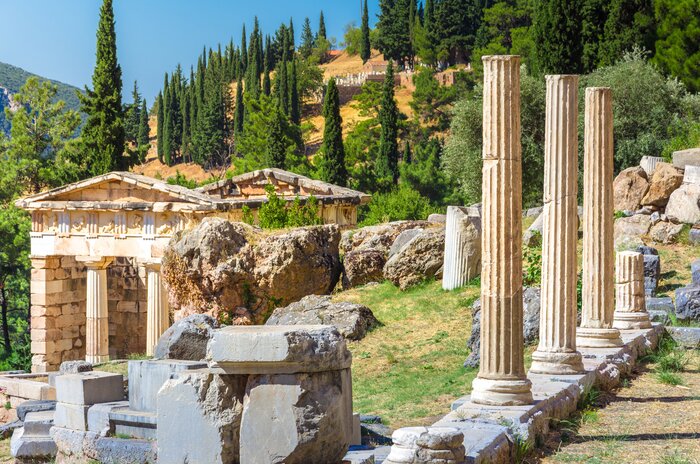See one of the most storied sites in antiquity at the ruins of Delphi