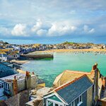 Spend the final two nights of your adventure overlooking the sweeping harbor and beaches of St Ives