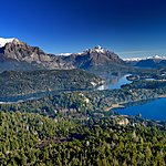 The view from atop Cerro Llao Llao