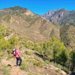 Follow unspoiled trails in the Andalusian mountains