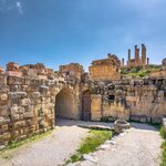 Ancient and roman ruins of Jerash (Gerasa)