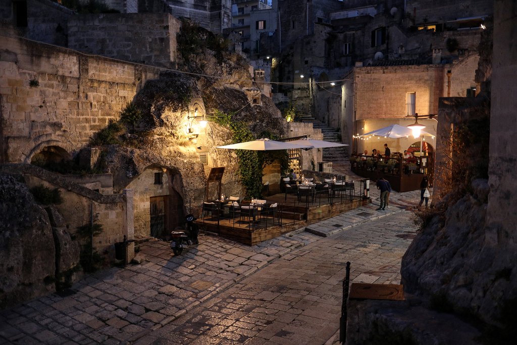 Modern Life in Matera's Ancient Sassi Caves