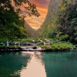 Hike around Guatemala's terraced river pools (and go for a swim)