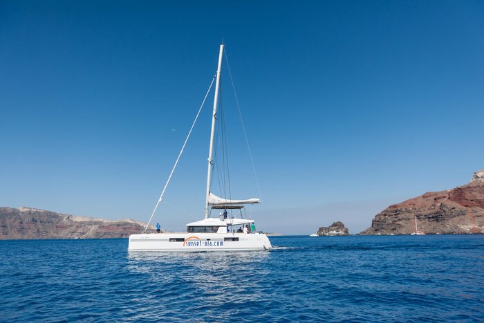 Santorini Gems Catamaran Sunset Tour