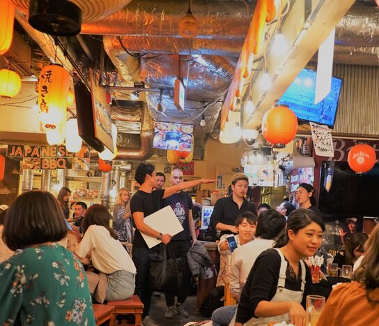 Shibuya Bar Hopping Night Tour in Tokyo