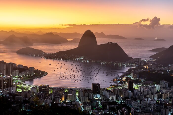 Take in views of Rio de Janeiro's Sugarloaf Mountain