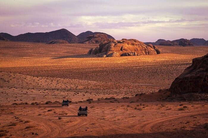 Explore the vast Wadi Rum by Jeep