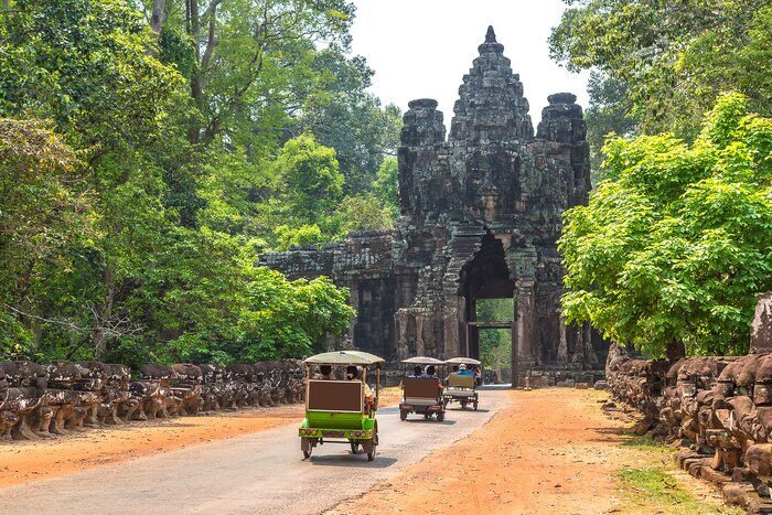 Spend a memorable day at Angkor Wat, the largest religious structure in the world