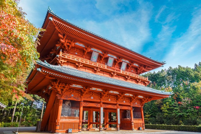 Daimon Gate, Traditional Entrance to Mount Koya, Japan