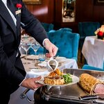 This gourmet experience culminates in a three-course meal based around beef Wellington (photo courtesy of The Rubens at the Palace)