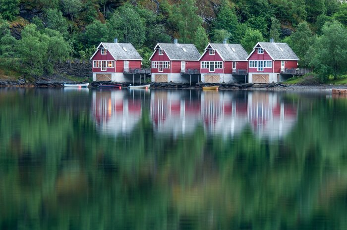 Houses in Flåm