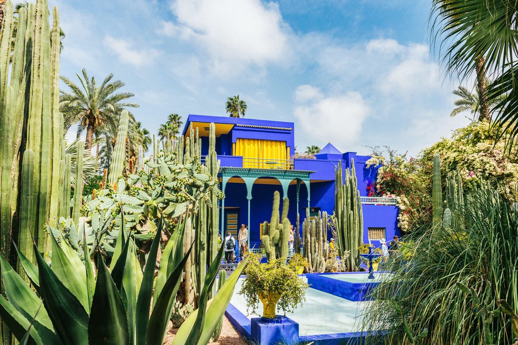 Explore The Majorelle Gardens In Marrakech Marrakesh Kimkim