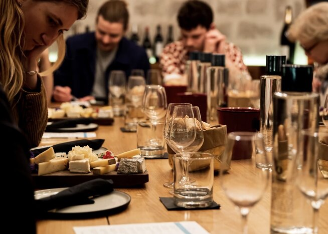 Caves du Louvre Wine & Cheese Tasting Experience