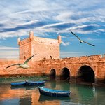 The Sqala du Port, a square defensive tower in Essaouira 