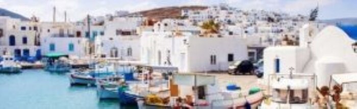 Full Day Private Cruise to Panteronisia, Feira, Antiparos Town & Paros
