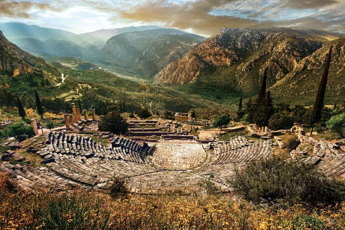 The Amphitheater of Delphi