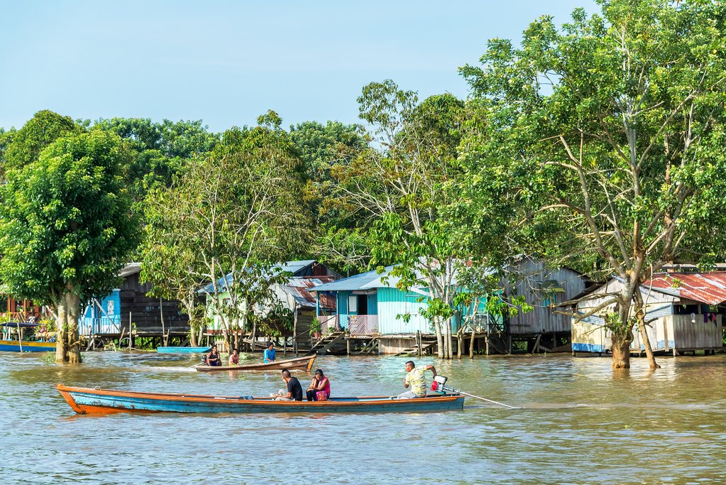 Life on the Amazon River in Leticia, Colombia