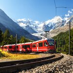 See the best of Switzerland's mountain and lake panoramas by train