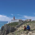 The lighthouse at St. Vincent Cape