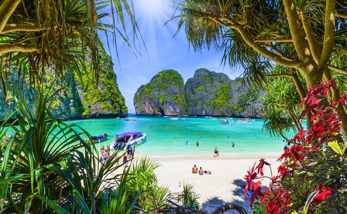 Start your adventure with a pinch-me-now trip to the Phi Phi Islands