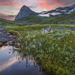 Hike the Kungsleden trail to cross Stora Sjöfallet National Park, in Swedish Lapland